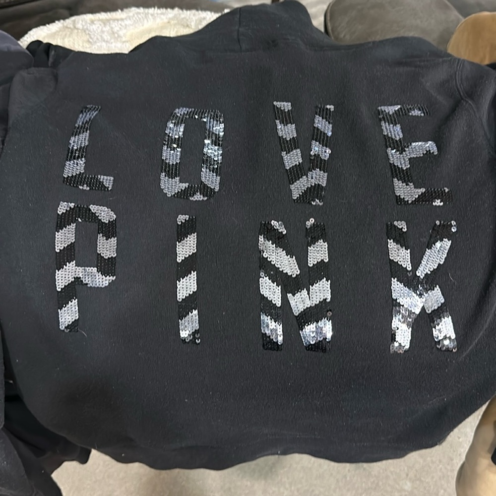 Victoria secret bling hoodie